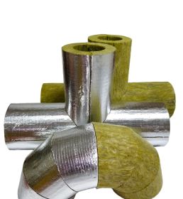 Отвод минераловатный толщина 70 мм кашированный