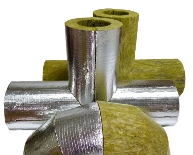 Отвод минераловатный толщина 20 мм